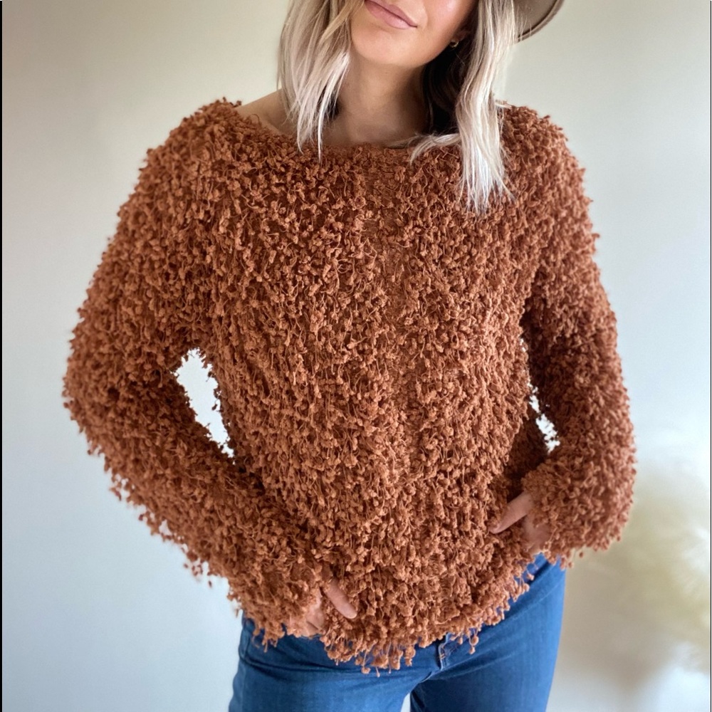 Popcorn sweater
